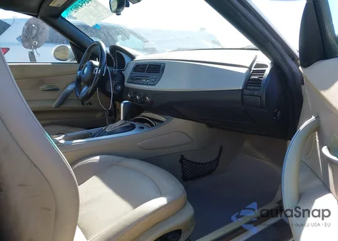 2006 BMW Z4 3.0Si из США, поврежденный, VIN 4USBU535X6LX01468